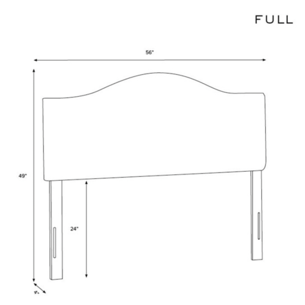 Harper Curved Customizable Bed