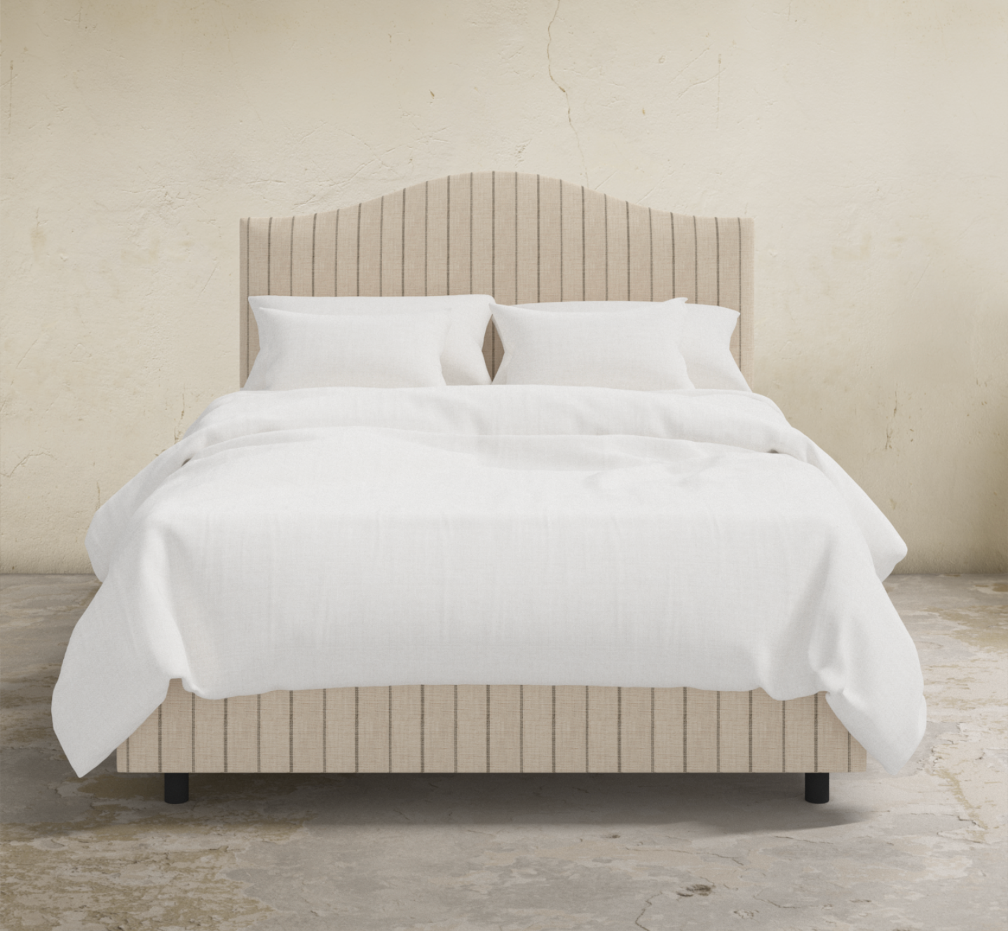 Harper Curved Customizable Bed