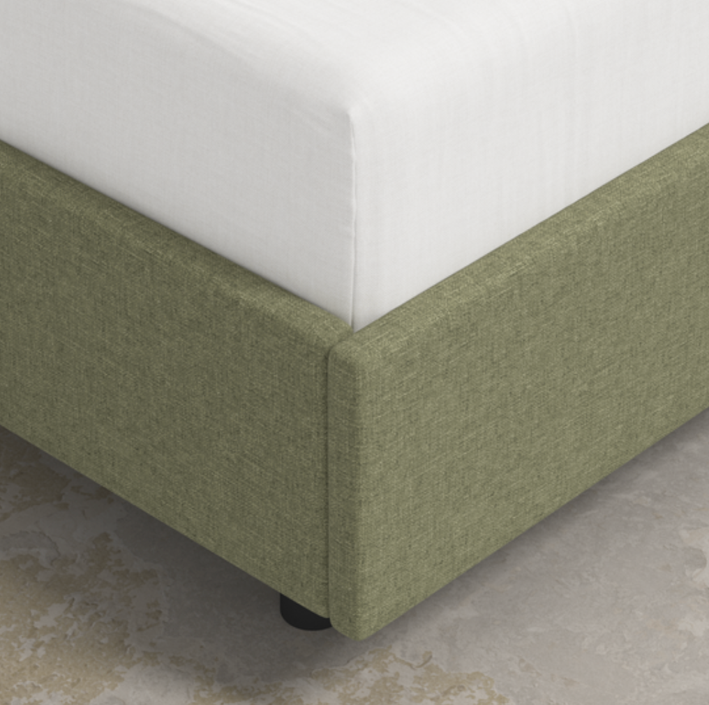 Pressley Tall Wingback Customizable Bed