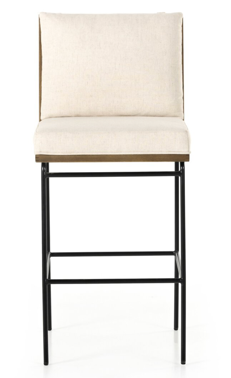 Croatia Bar Stool- Flax