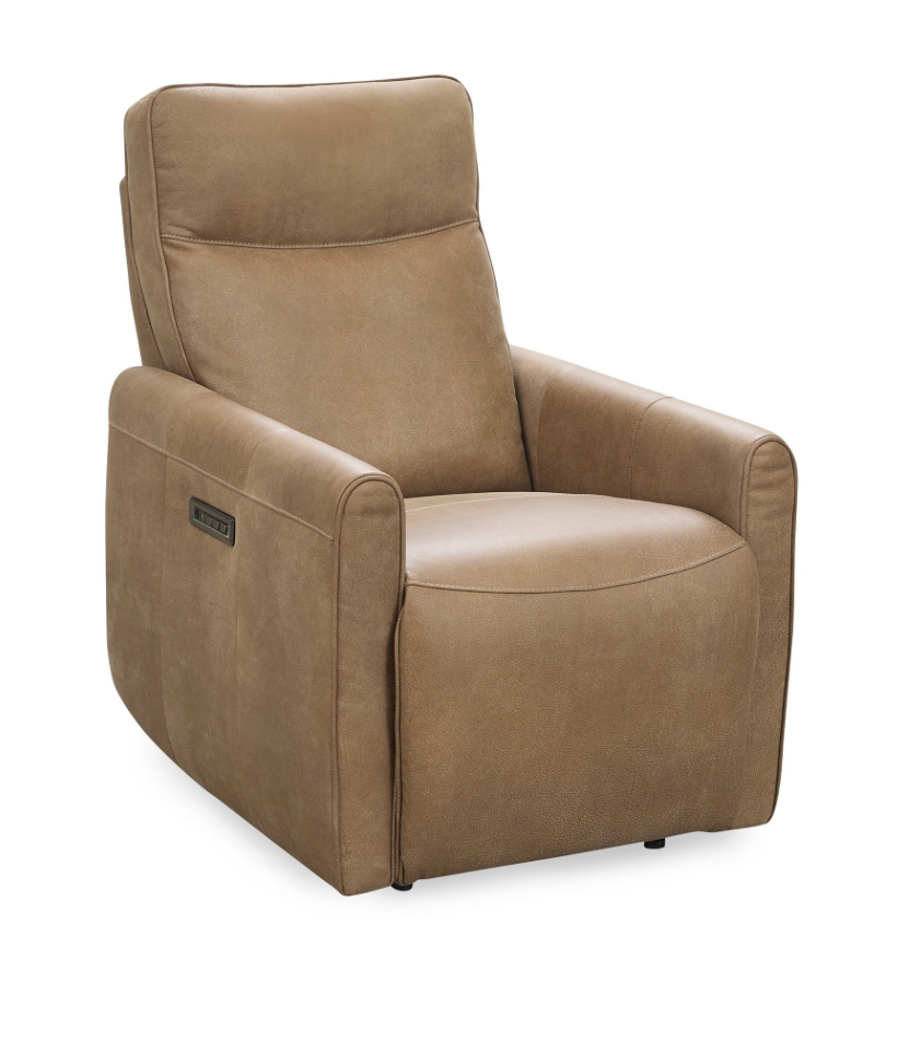 Val 29" Top Grain Leather Power Motion Recliner - Toffee