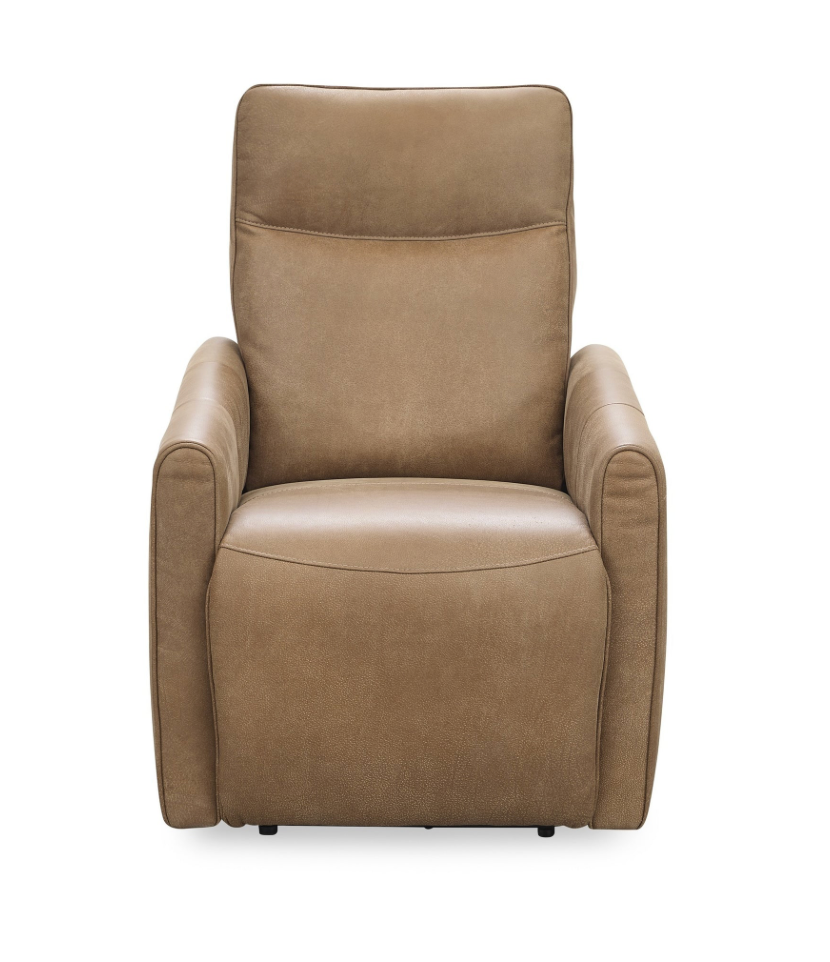 Val 29" Top Grain Leather Power Motion Recliner - Toffee
