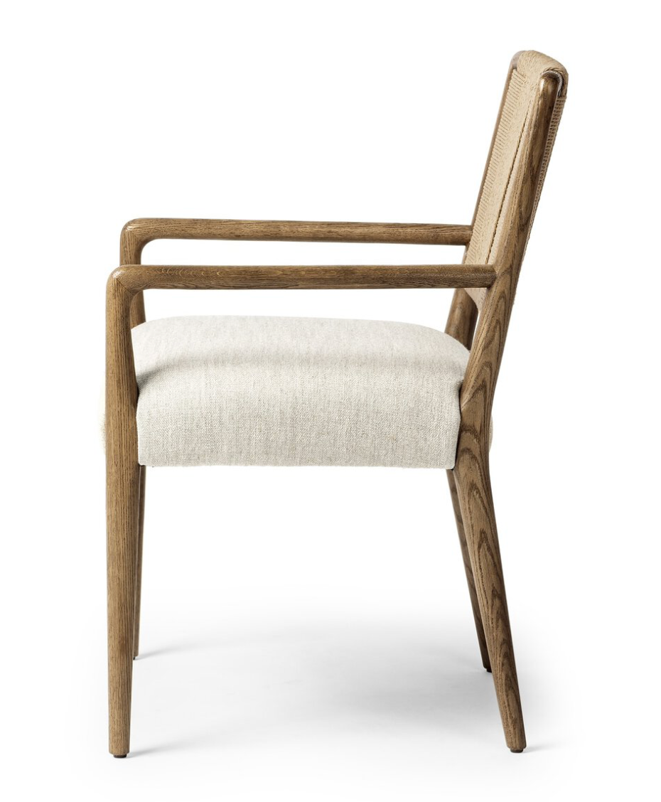 Rainey Dining Armchair- Wheat