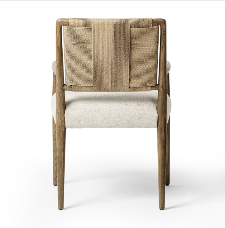 Rainey Dining Armchair- Wheat