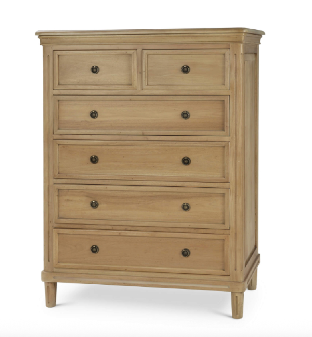 Haywood 41" Mahogany 6 Drawer Chest - Fruitwood