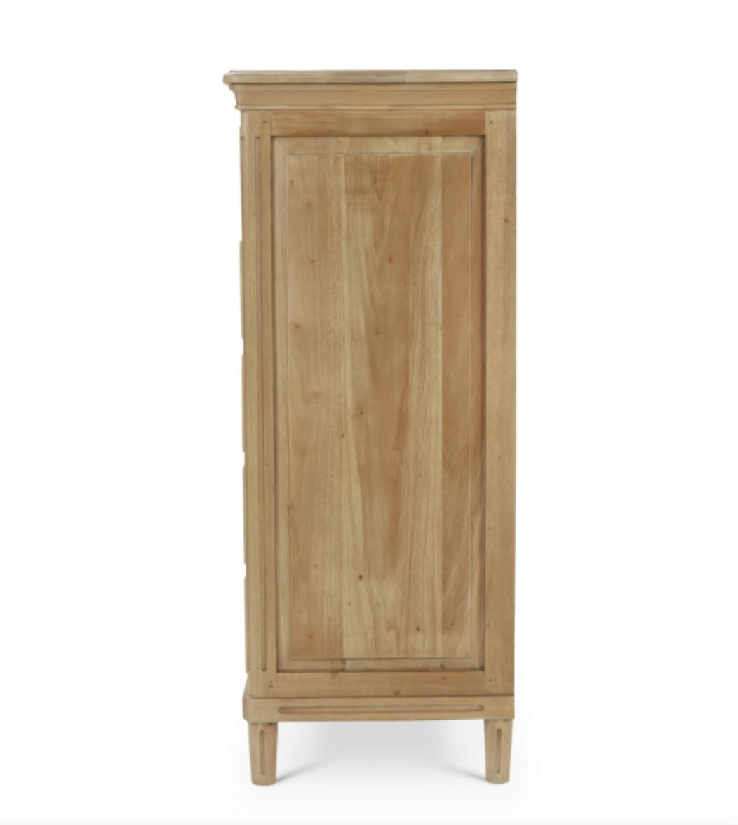 Haywood 41" Mahogany 6 Drawer Chest- Fruitwood