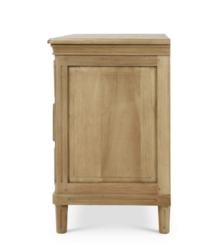 Haywood 47" Mahogany 3 Drawer Bachelor's Chest- Fruitwood