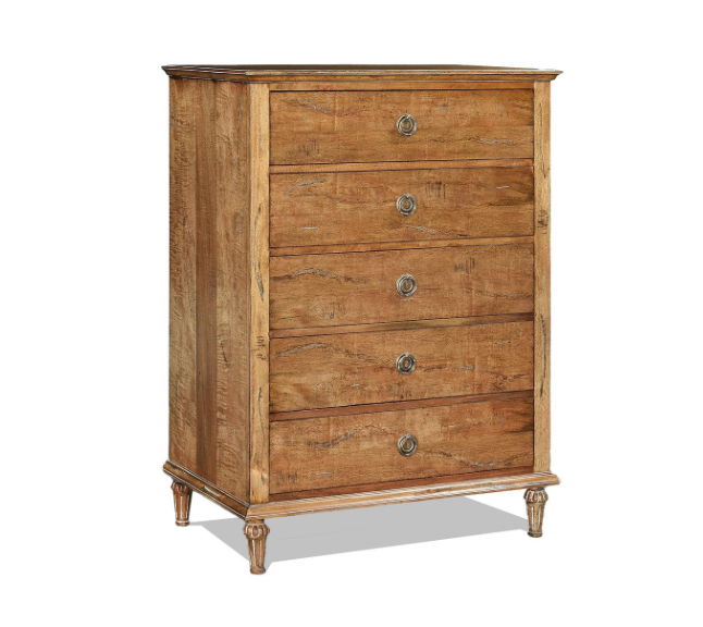 Crestwood 36" 5 Drawer Chest - Beechwood