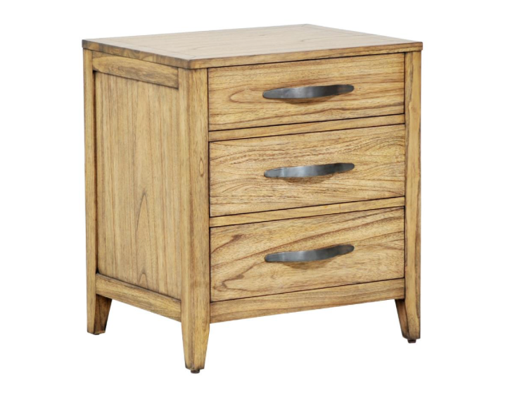 Provo 24" 3 Drawer Nightstand - Sandrift