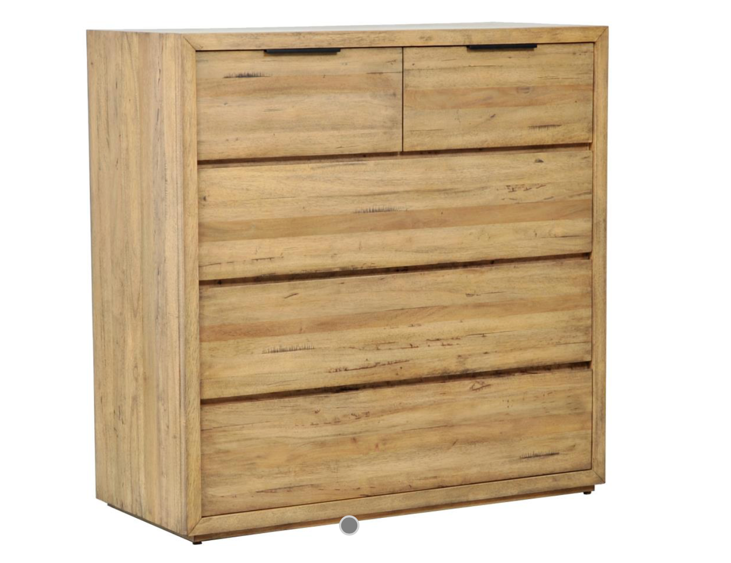 Laguna 36" Five Drawer Chest - Golden Teak