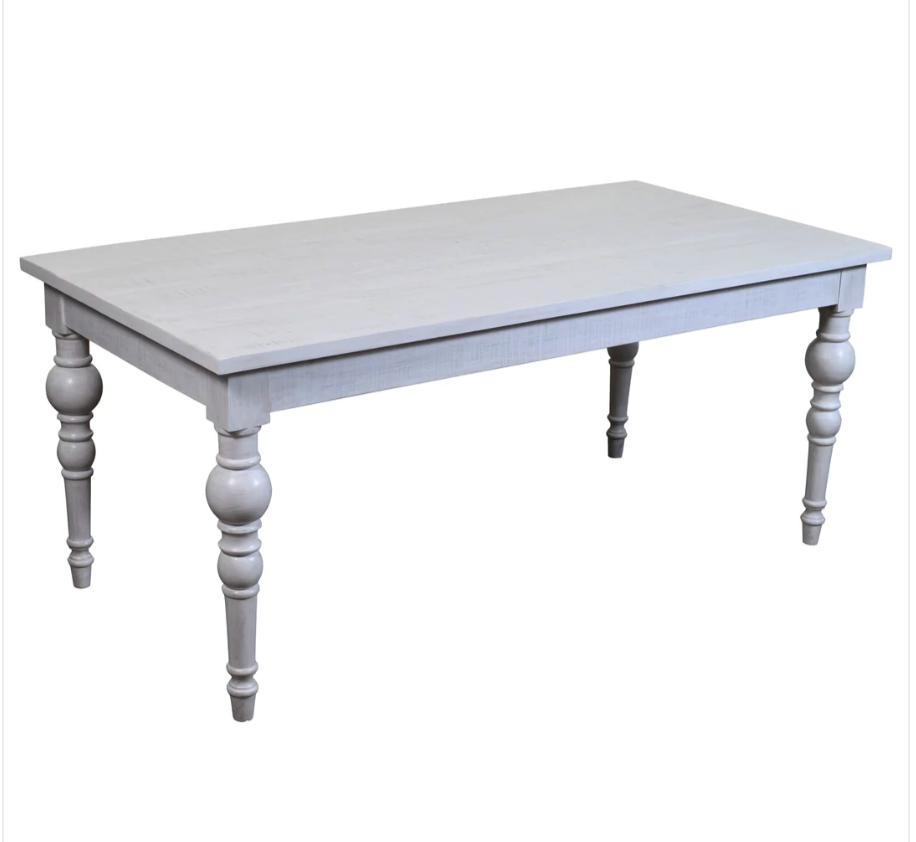 Francesca 71" Dining Table - Cottage White