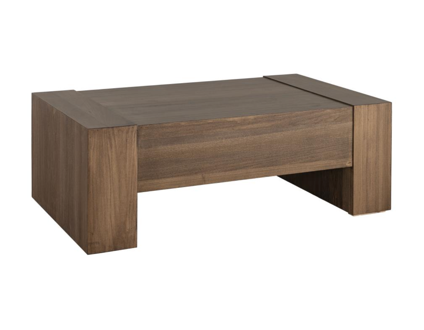 Lakota 50" Poplar Coffee Table - Warm Natural