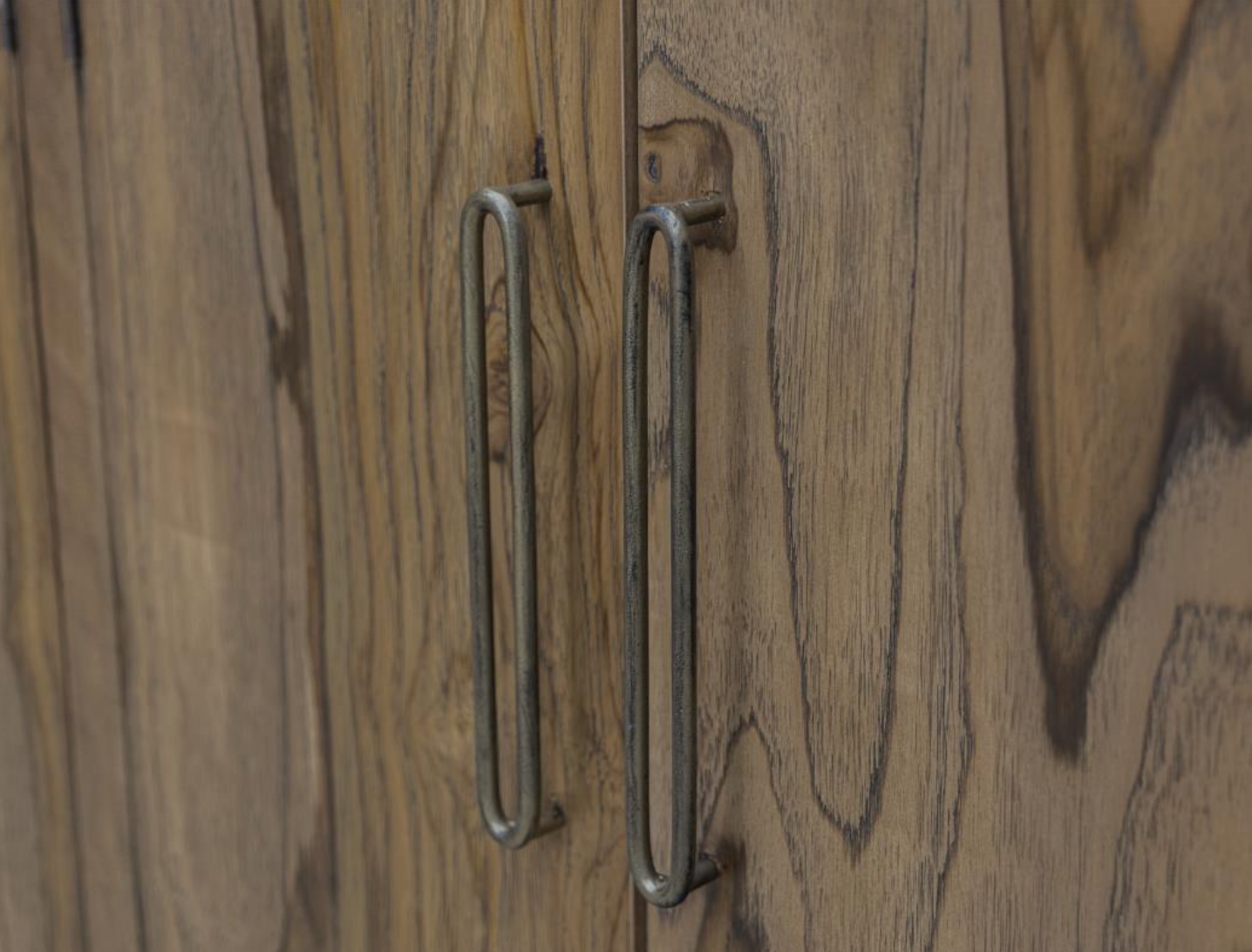 Bertram 70" Teak 4 Door Sideboard - Natural