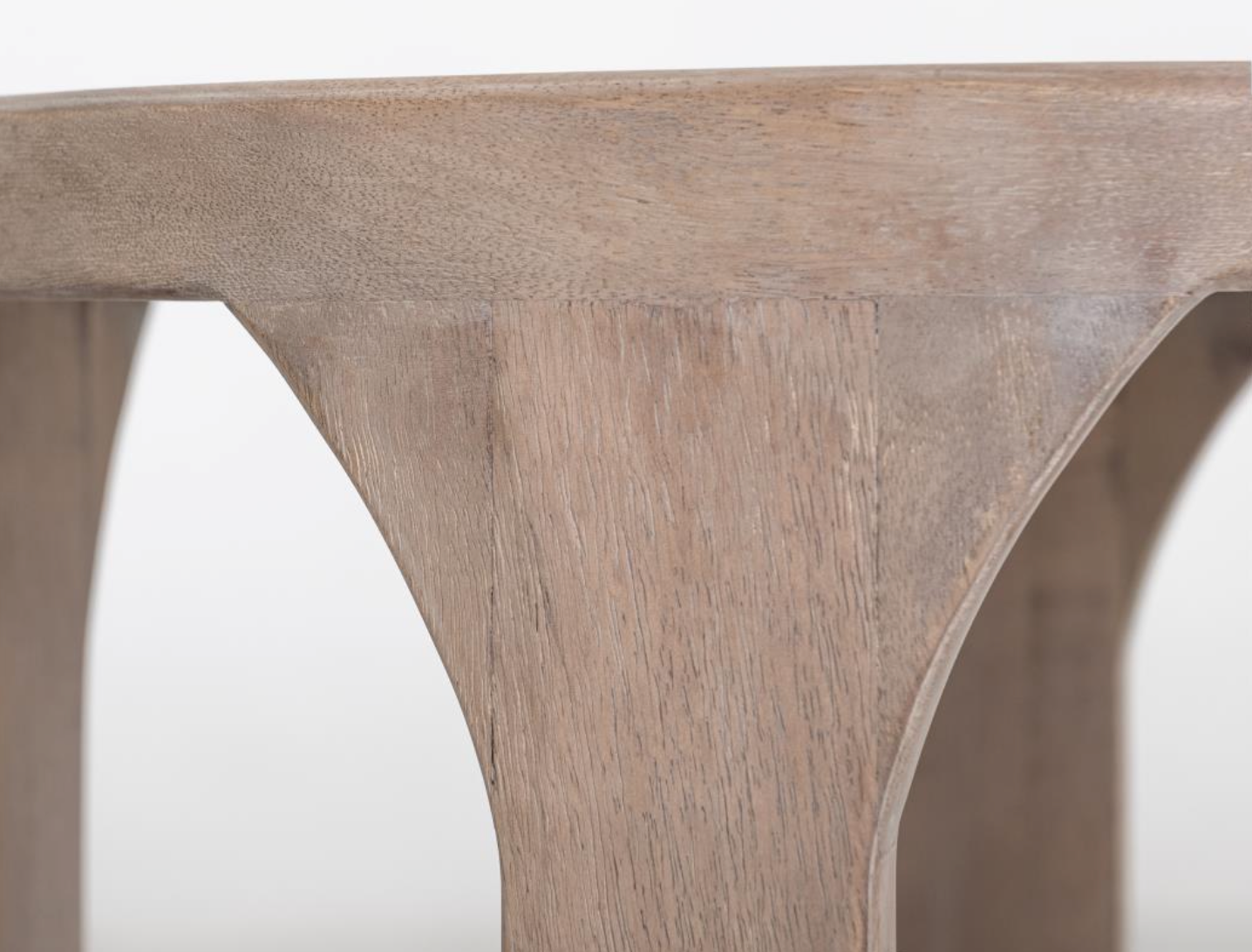 Bertram 26" Teak End Table - Driftwood