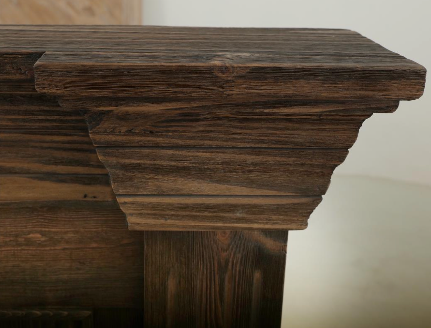 Dothan 84" King Bed- Dark Cocoa