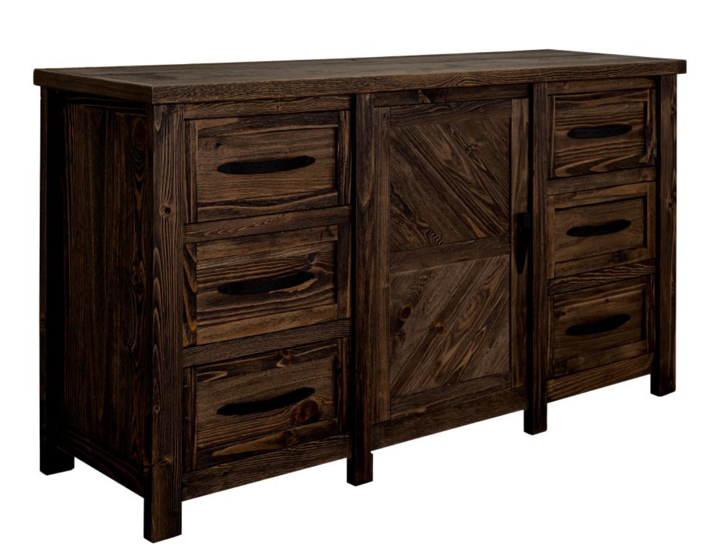Dalton 67" 6 Drawer Dresser - Espresso
