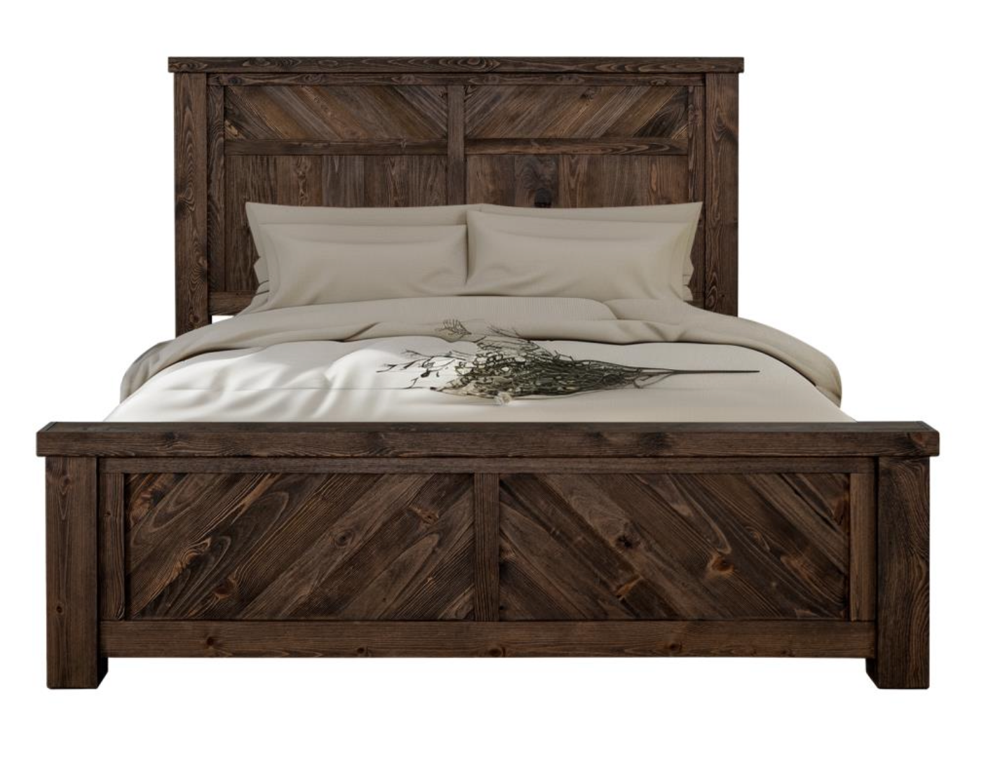 Dalton 67" Queen Bed - Espresso