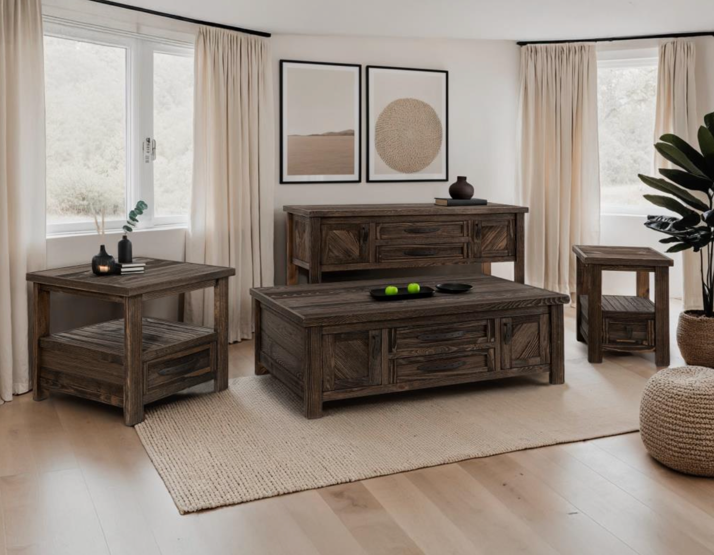 Dalton 26" End Table - Espresso