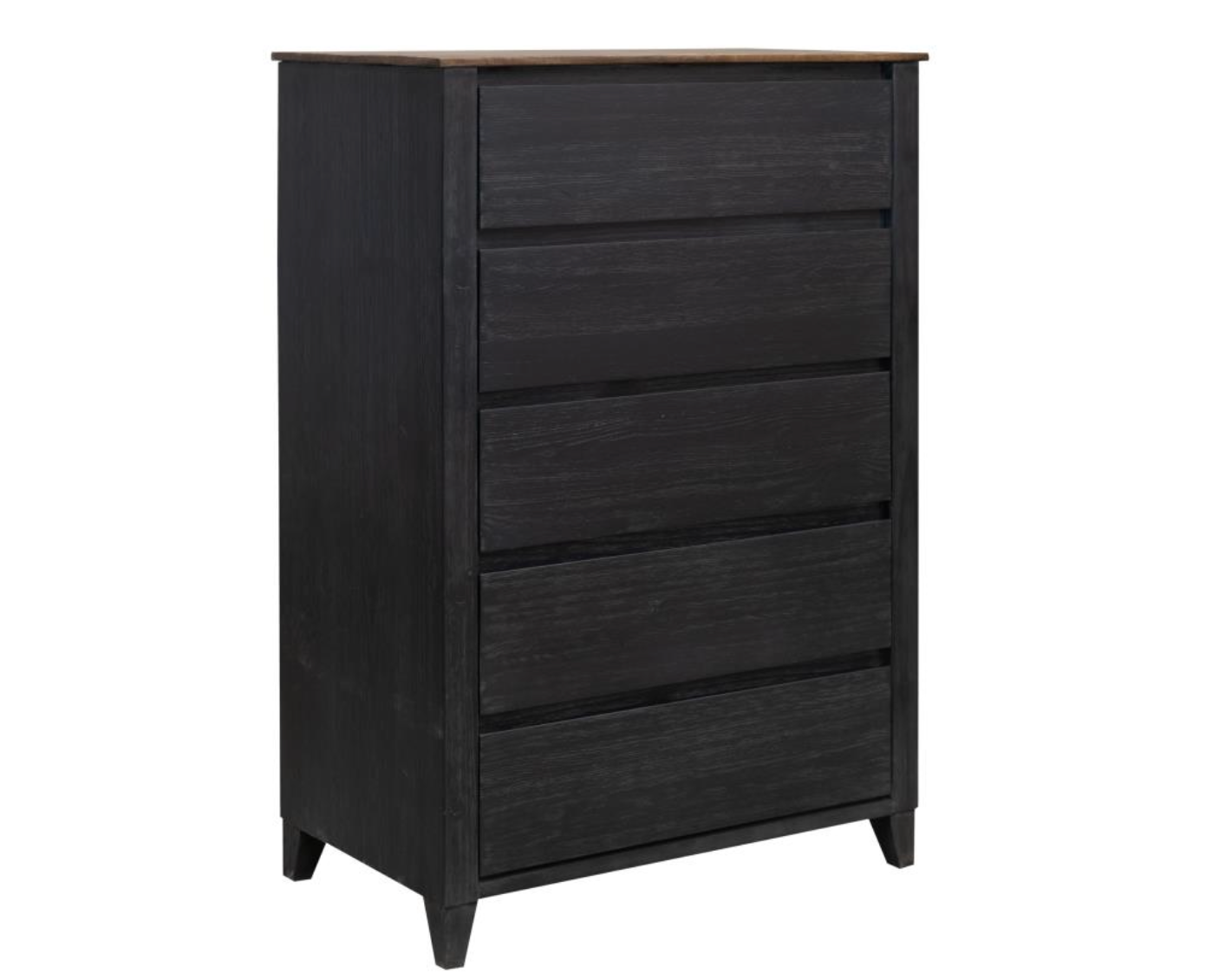 Etowah 36" Five Drawer Chest - Ebony