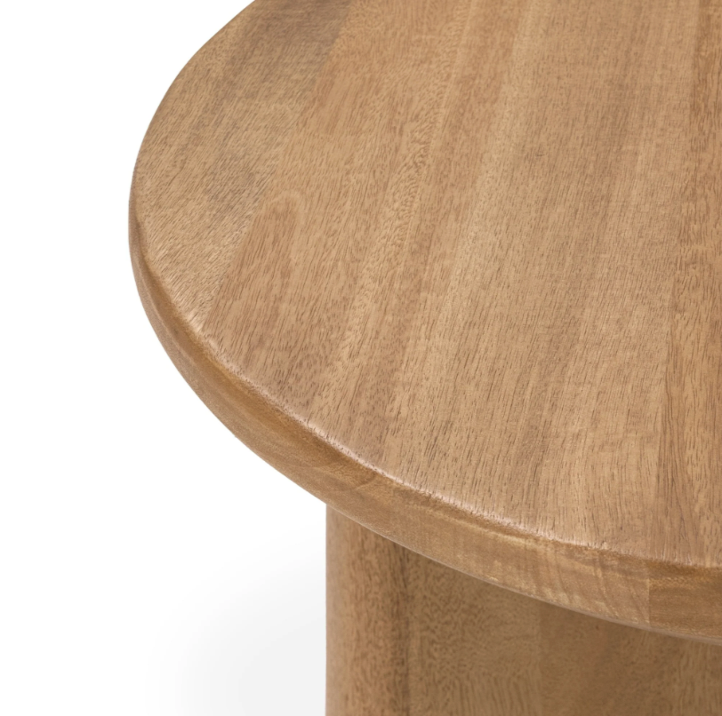 Midlothian 24" Round End Table - Natural Maple