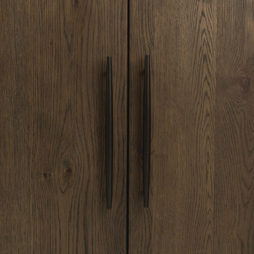 Stella 72" Oak 4 Door Sideboard - Soft Cocoa