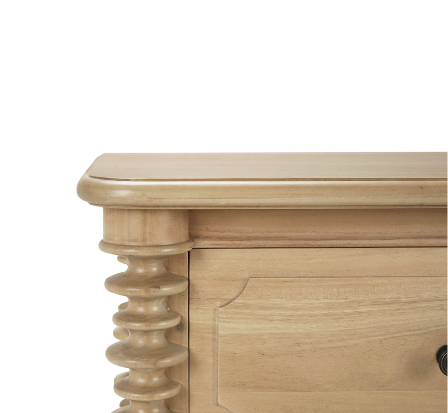 Milani 74" 7 Drawer Dresser - Fruitwood