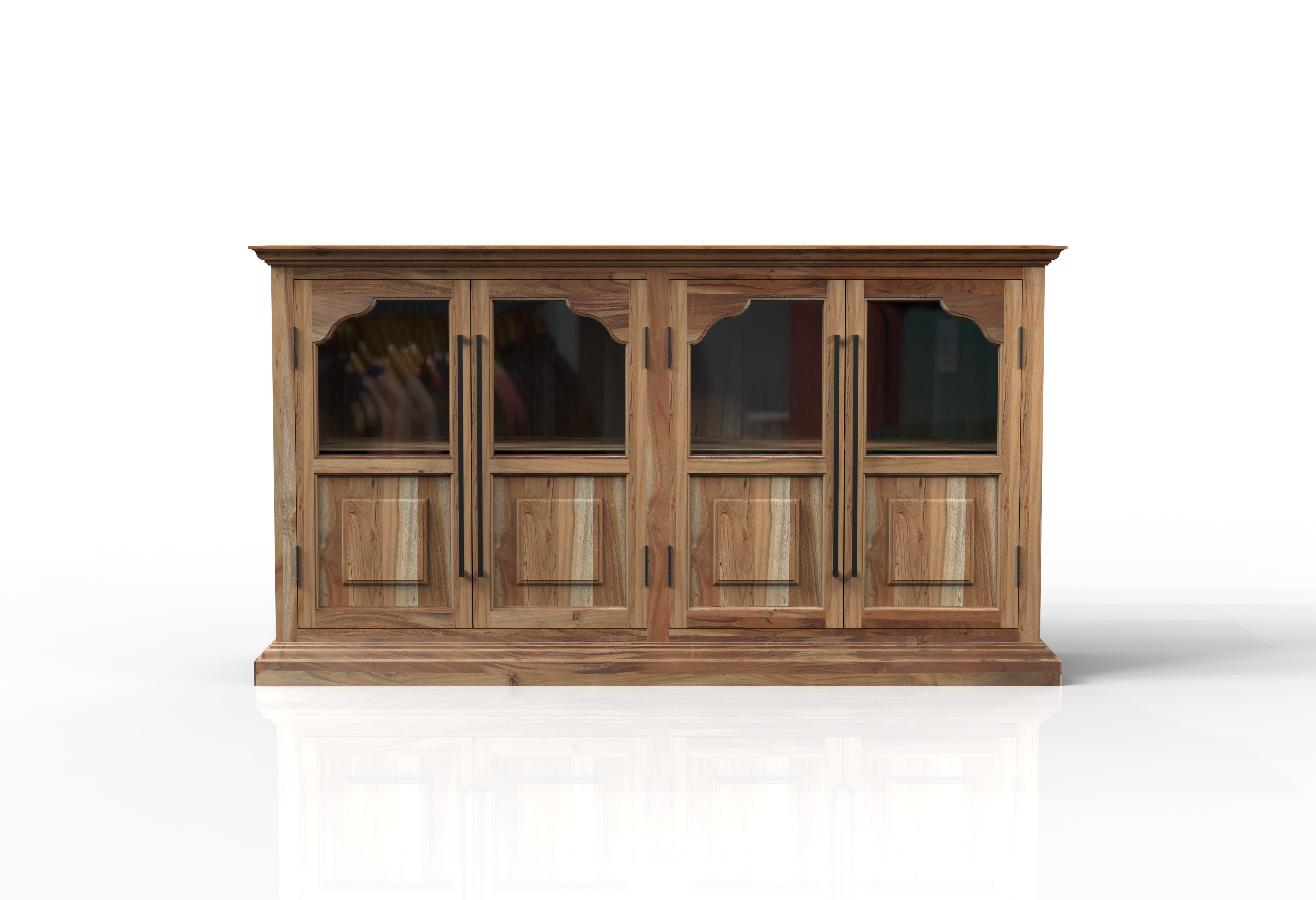 Bradshaw 76" 4 Door Sideboard - Natural