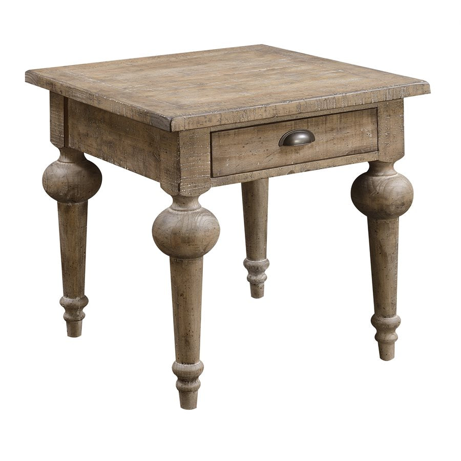 Greenville 24" End Table - Sandstone