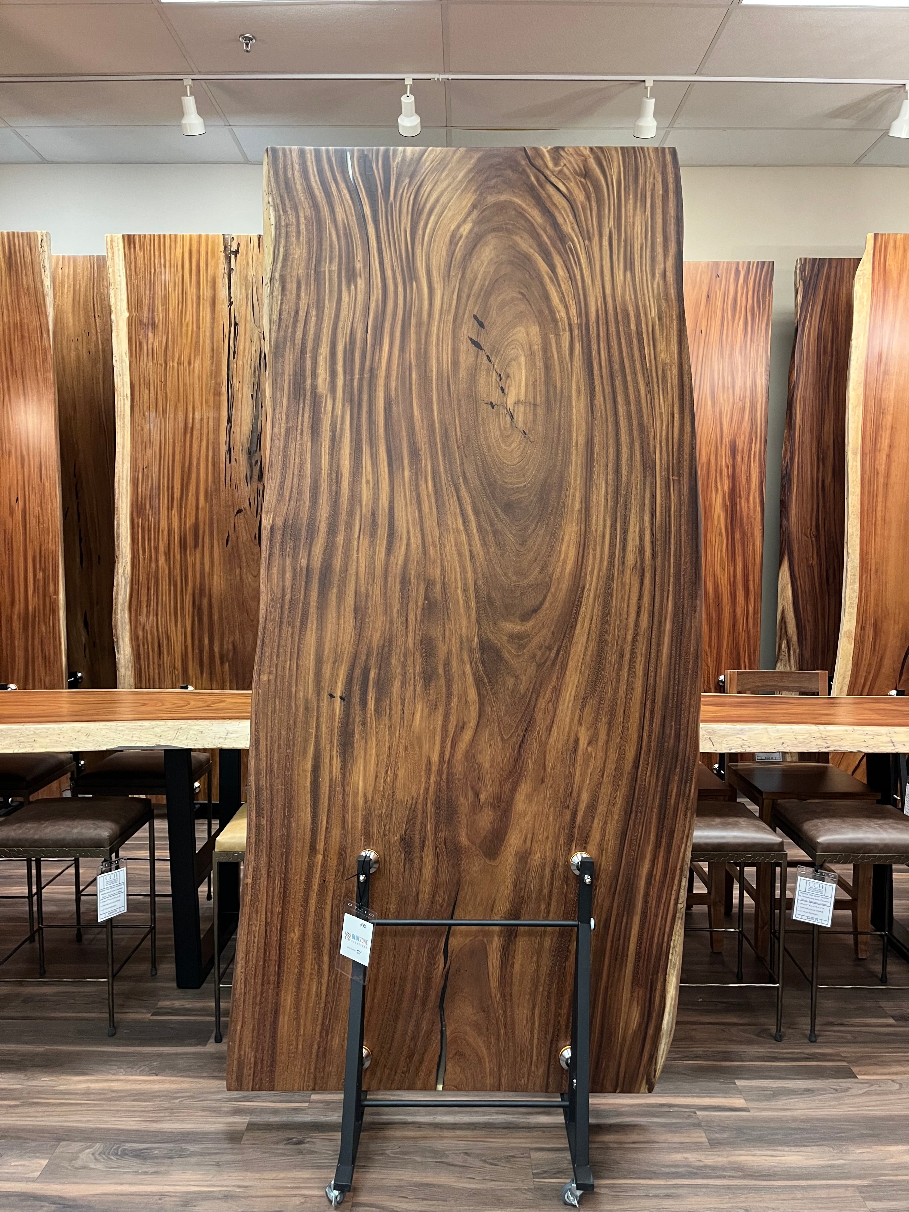 Nicoya 96" Guanacaste Live Edge Dining Table - Natural - SN511