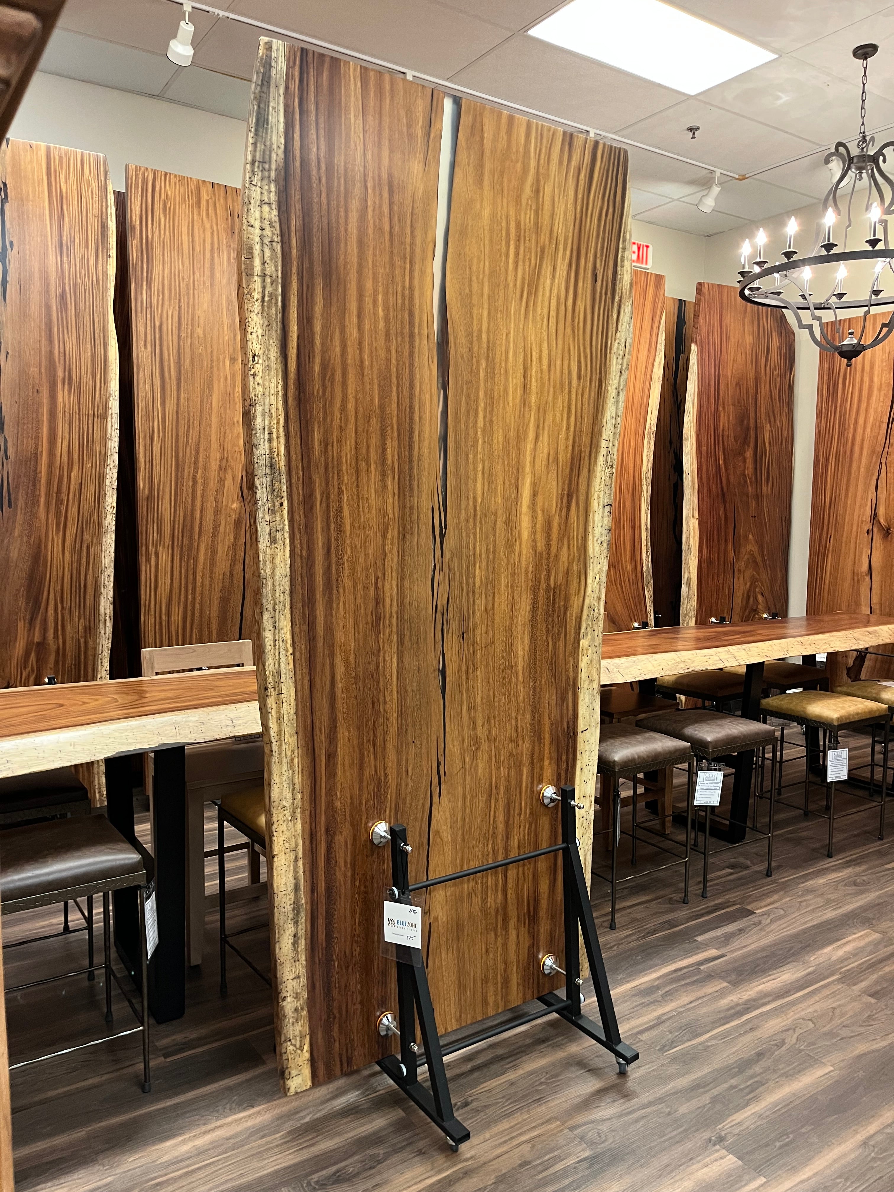 Nicoya 96" Guanacaste Live Edge Dining Table - Natural - SN515