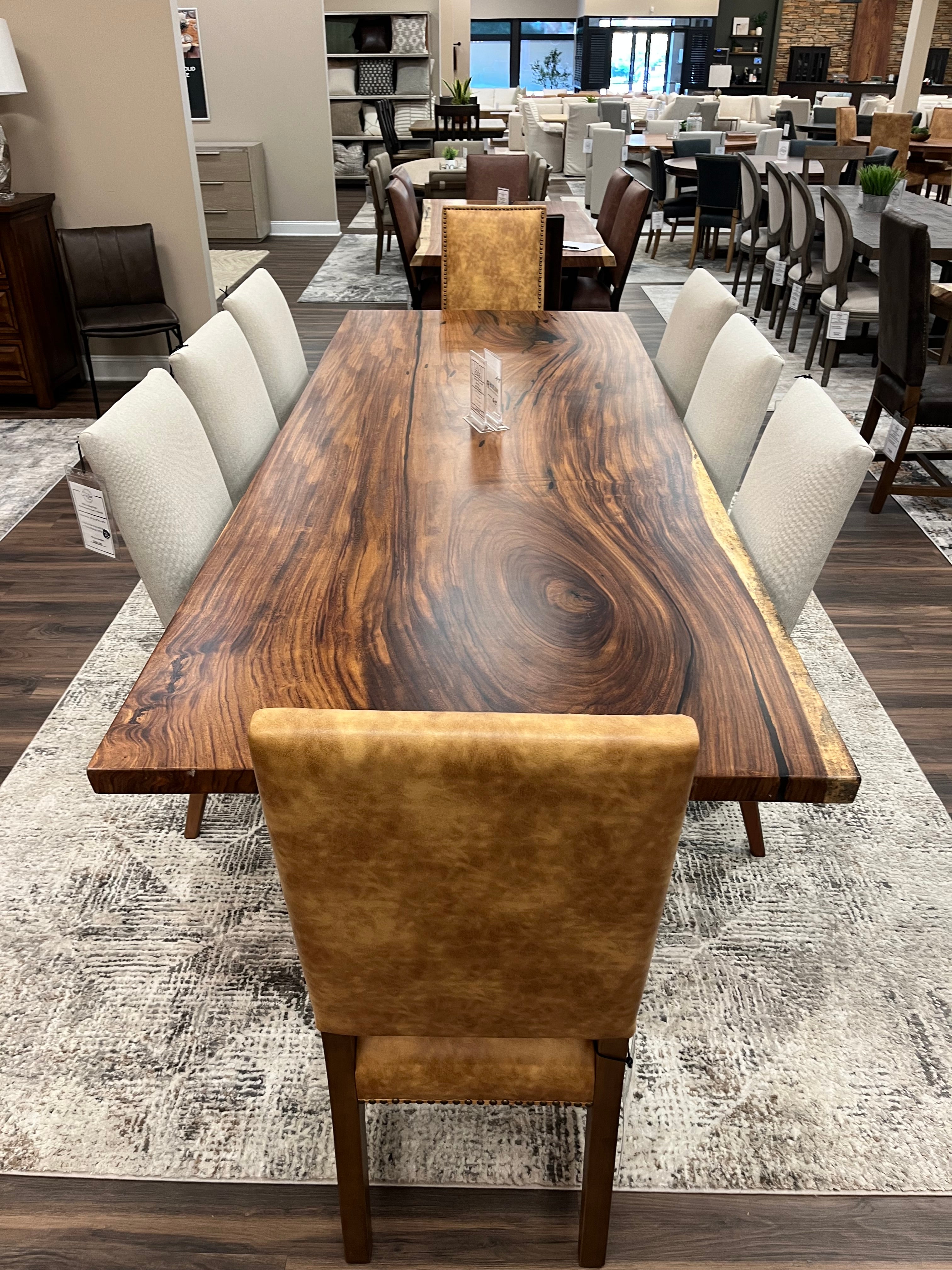 Avellanas 108" Guanacaste Dining Table - Natural - SN613