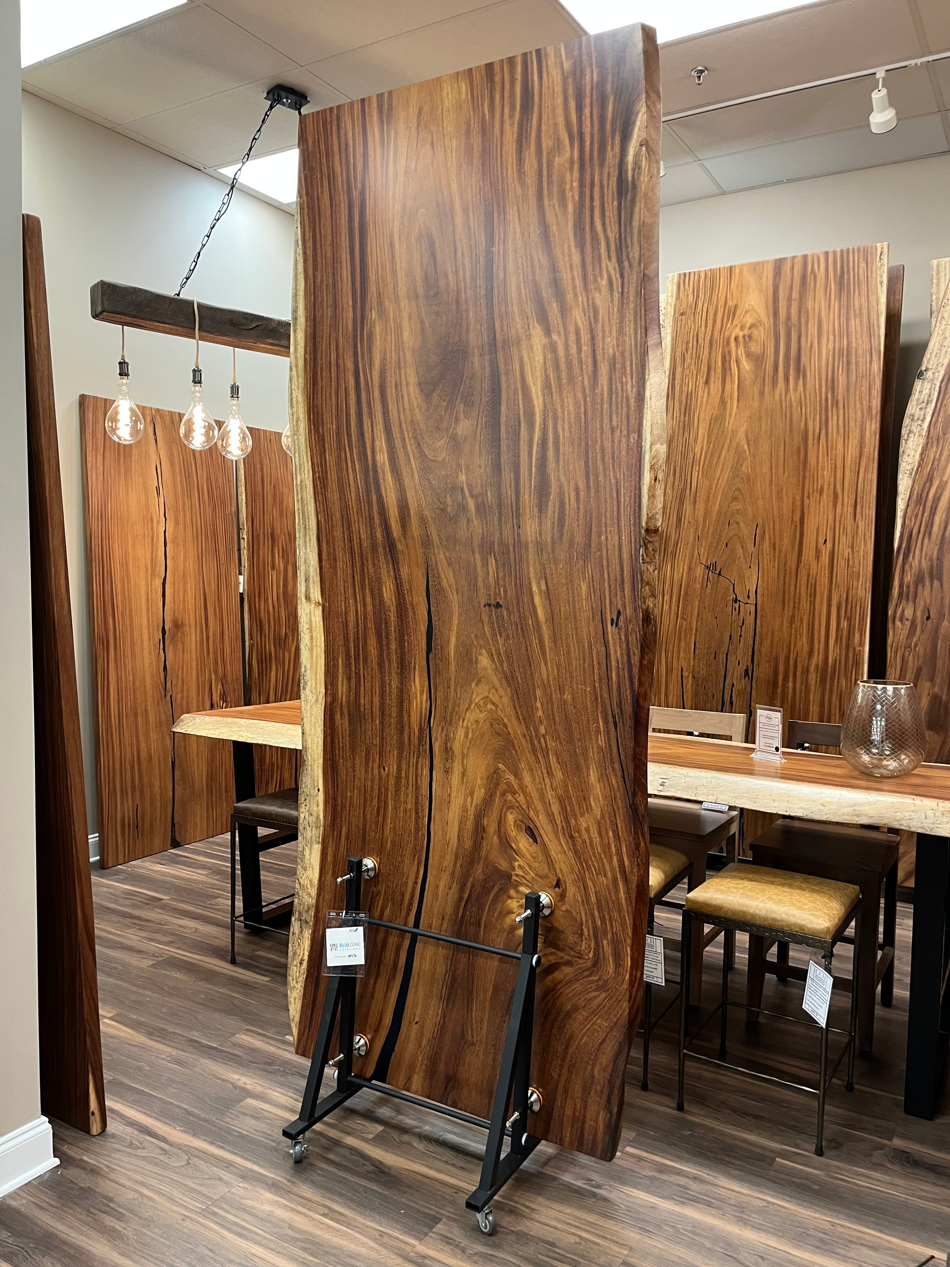 Nicoya 108" Guanacaste Live Edge Dining Table - Natural - SN456