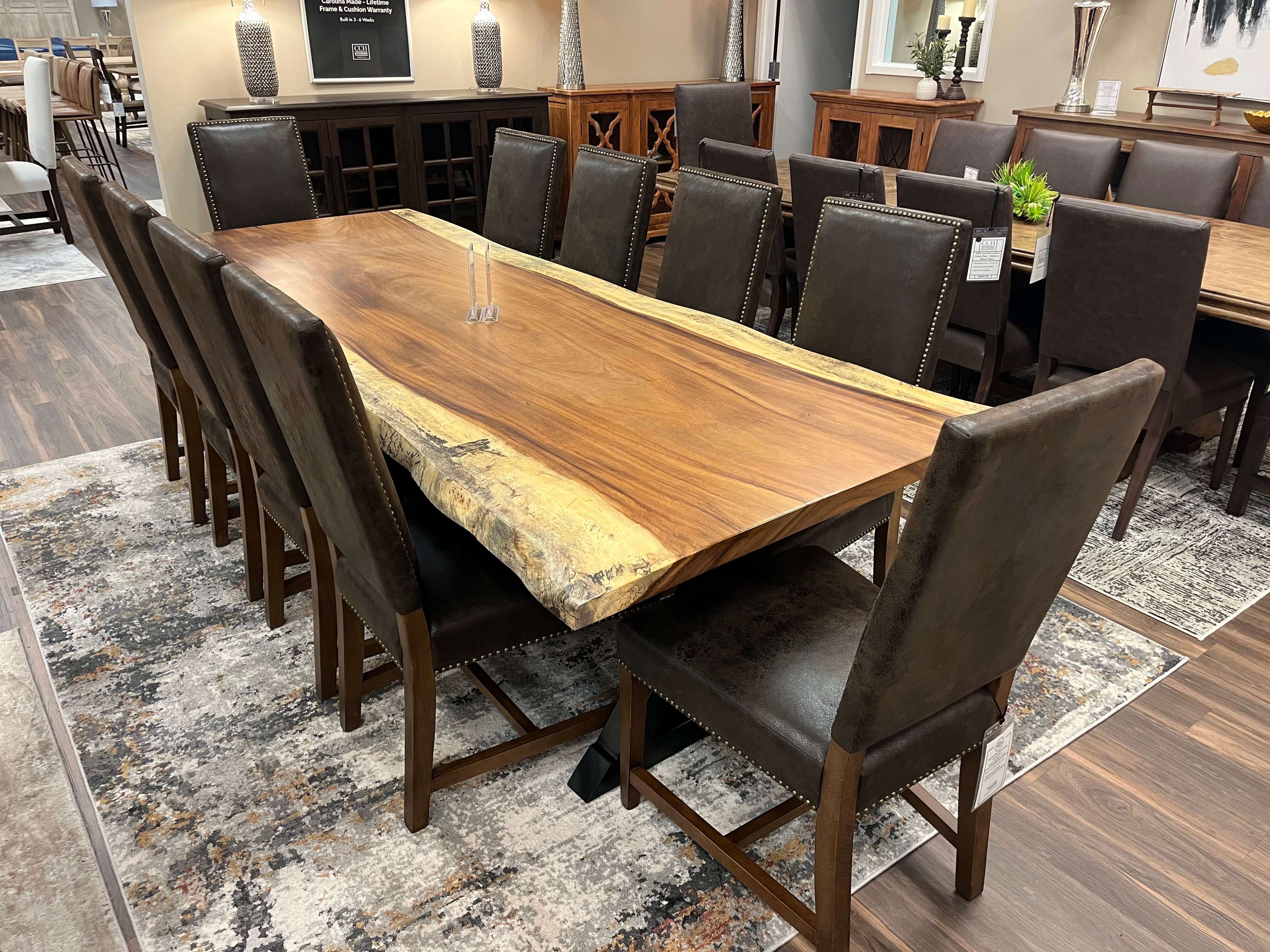 Nicoya 108" Guanacaste Dining Table - Natural - SN545