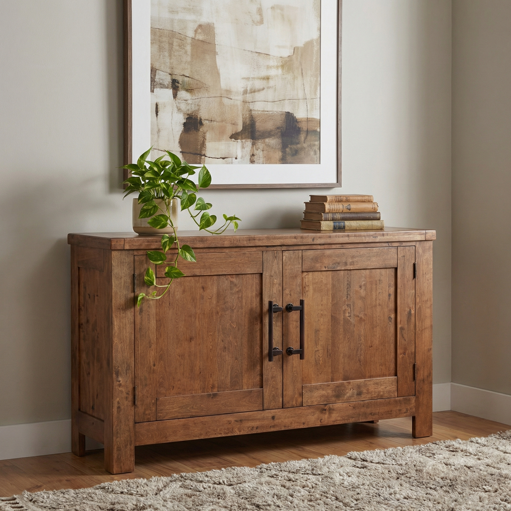 Vail 66" 2 Door 2 Drawer Sideboard - Earth