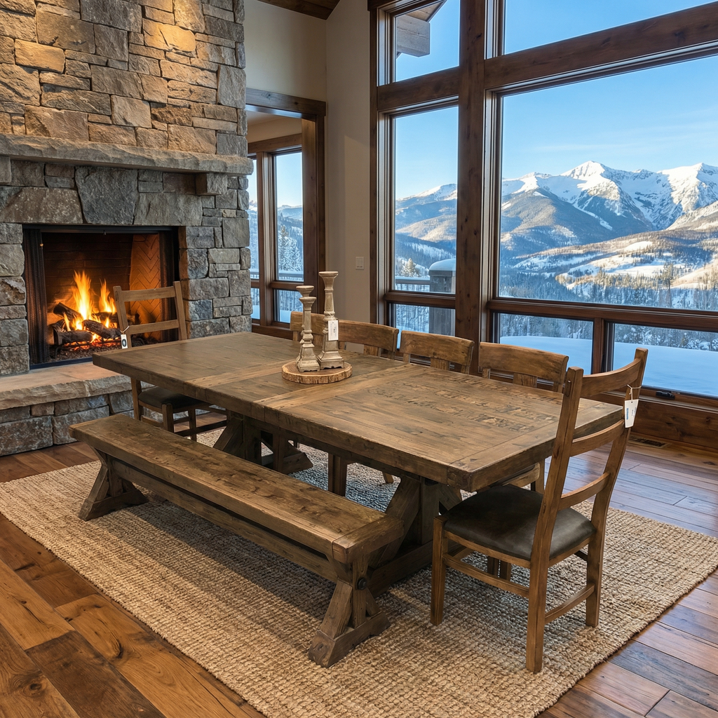 Vail 82" Dining Bench - Earth