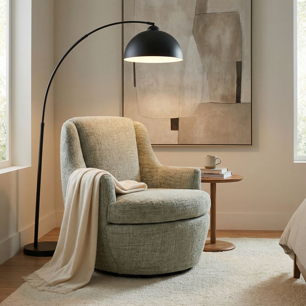 Wanda Express Ship 36" Swivel Chair