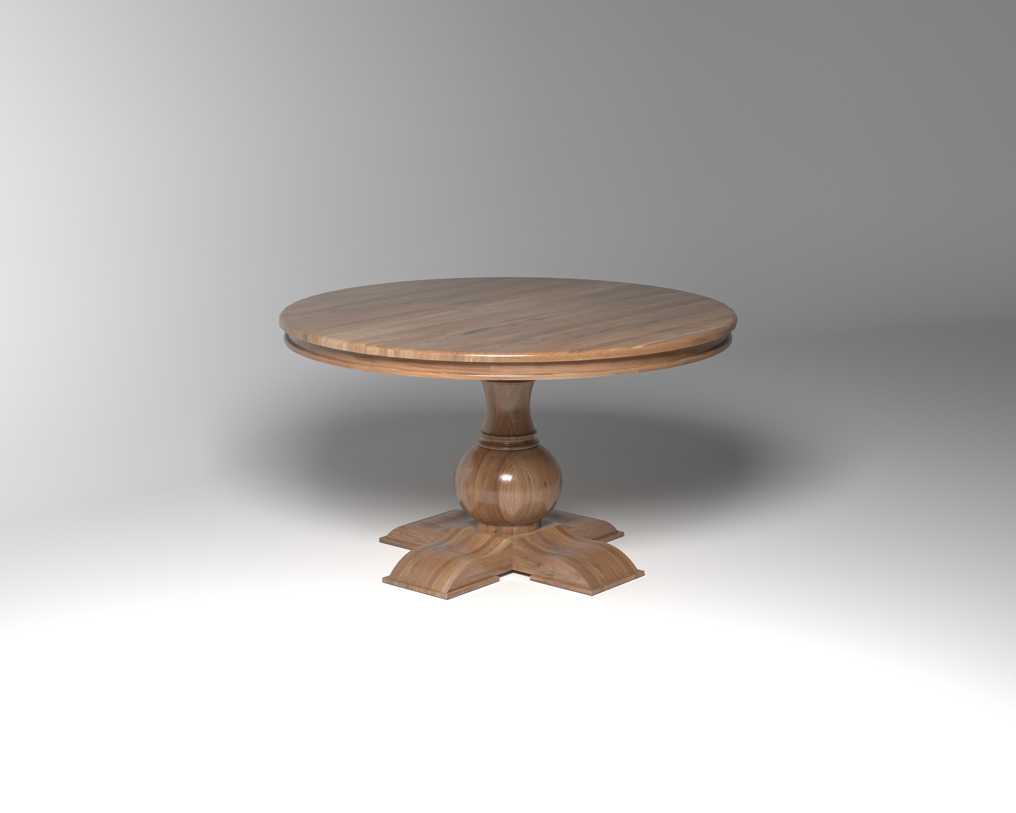 Marcia 53" Round Dining Table - Woodland