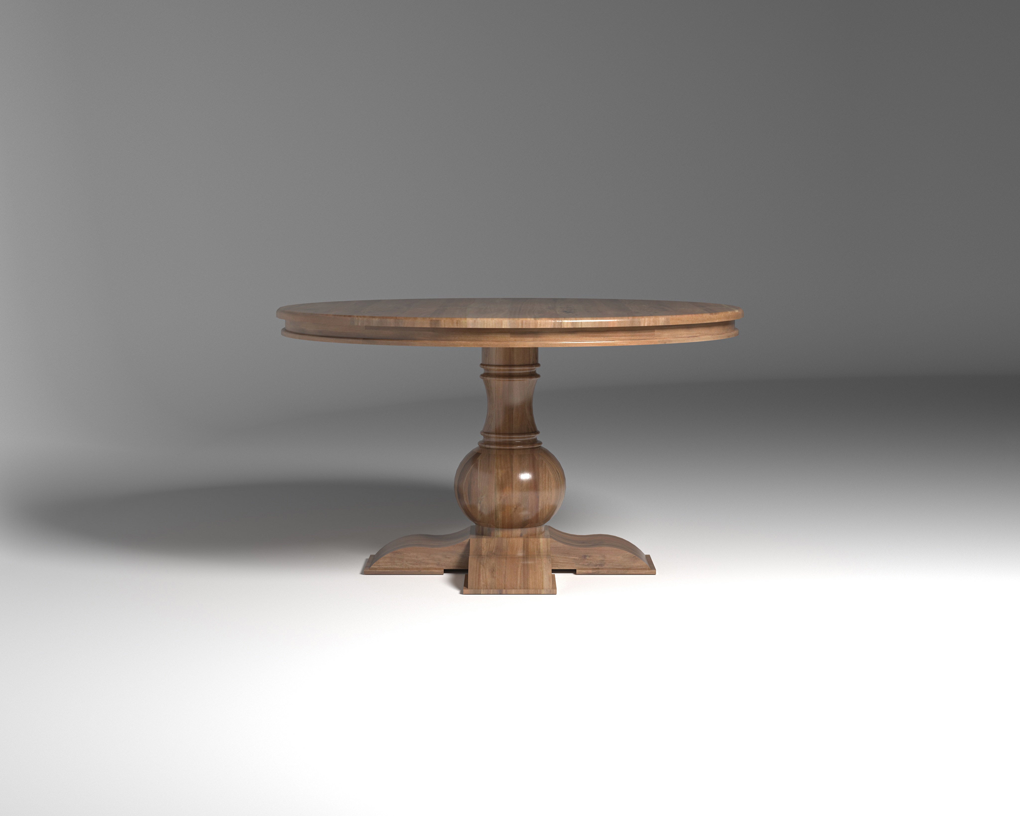 Marcia 53" Round Dining Table - Woodland
