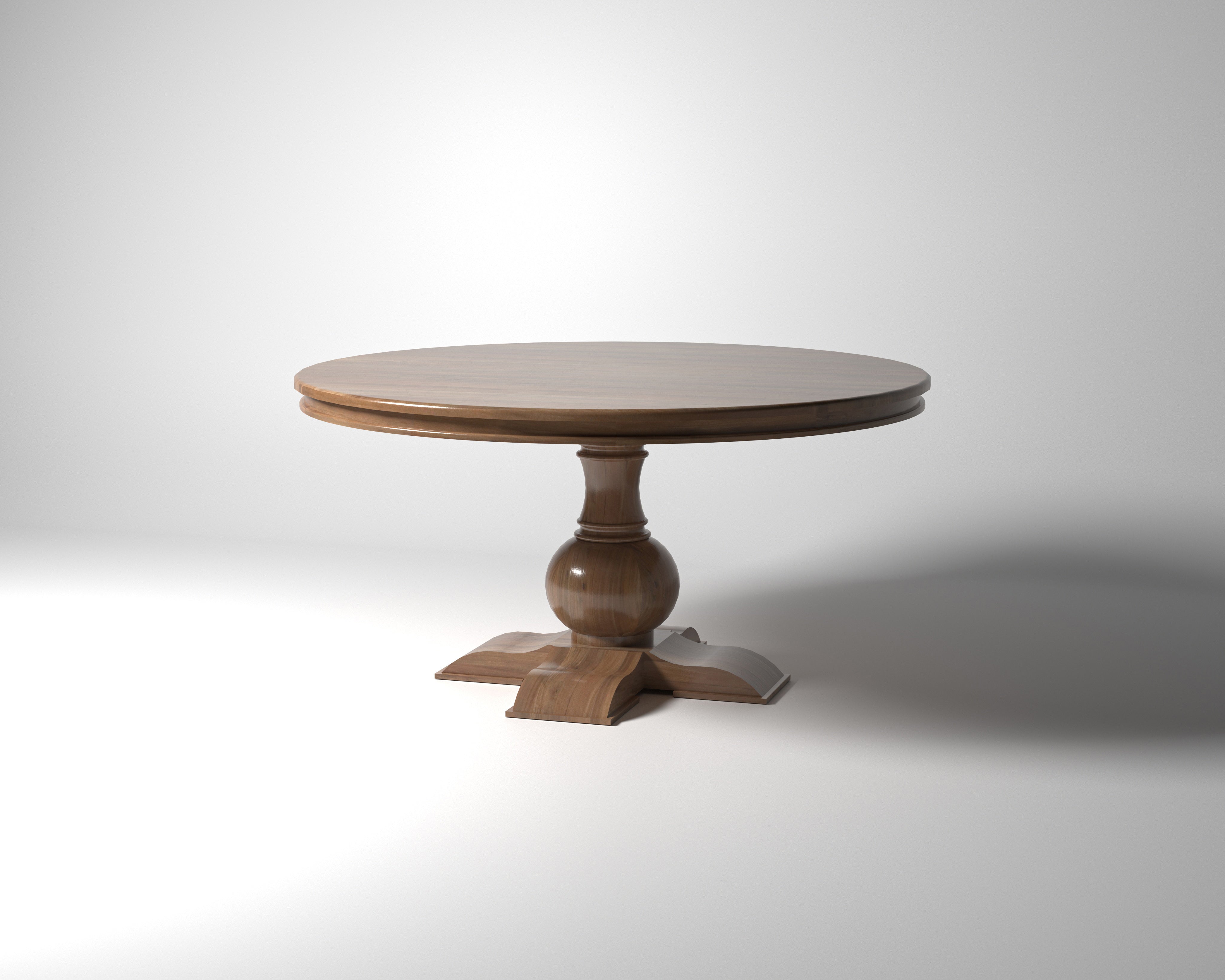 Marcia 60" Round Dining Table - Woodland