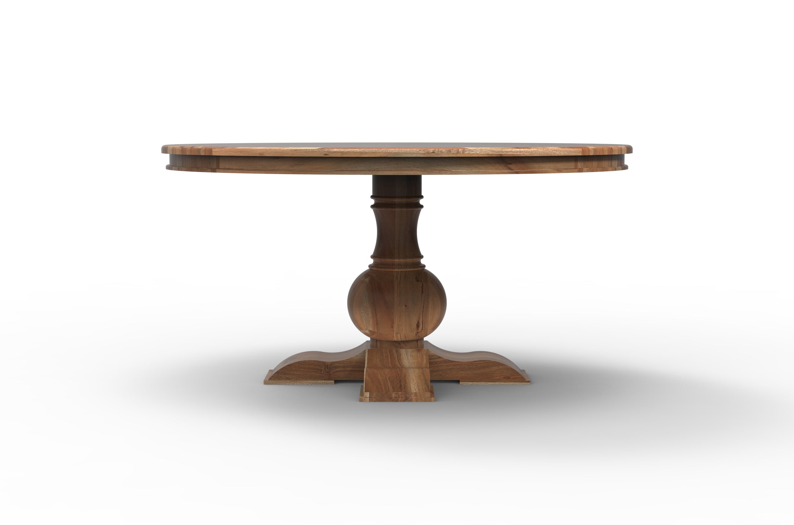 Marcia 60" Round Dining Table - Honeycomb