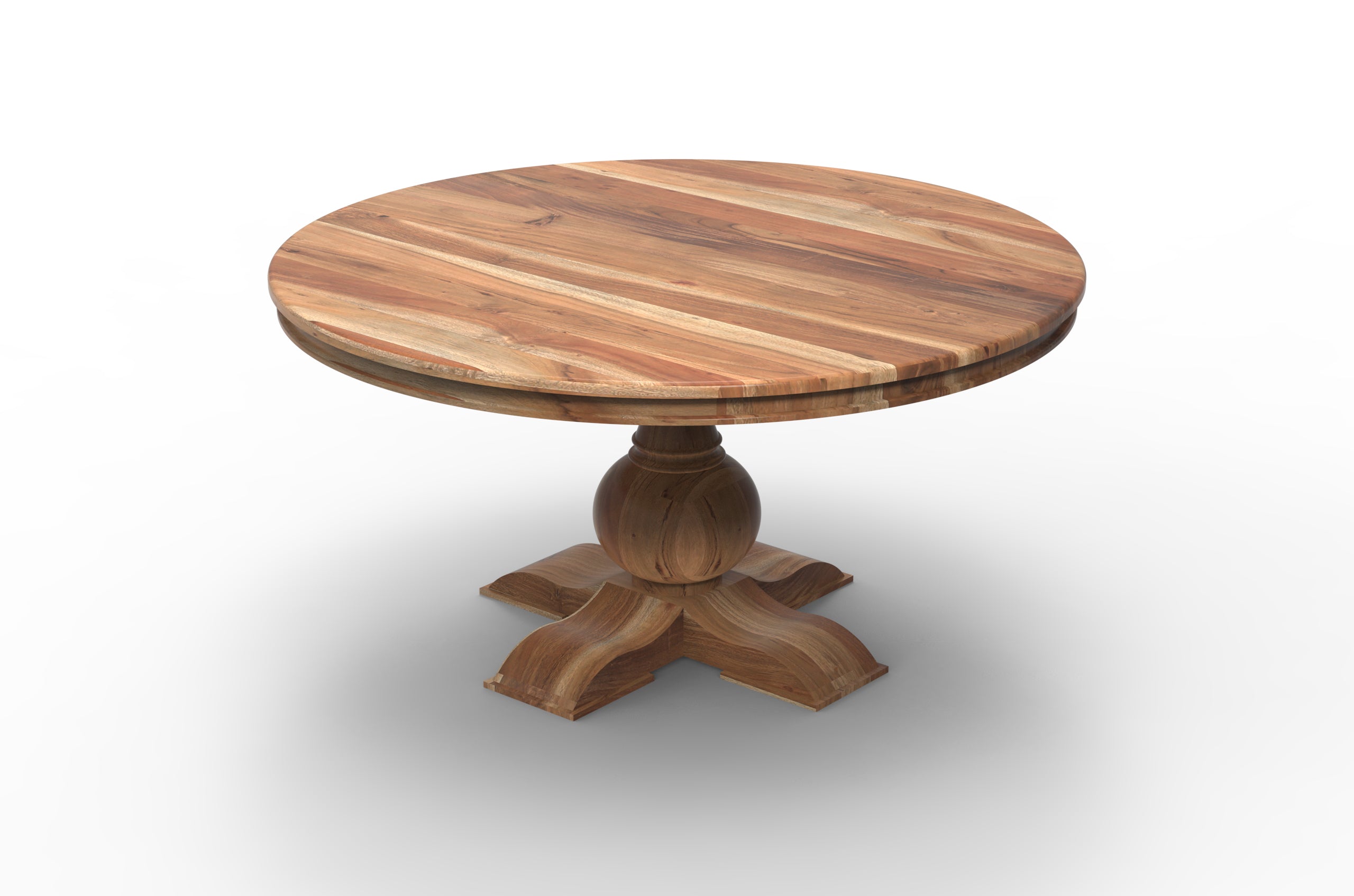 Marcia 60" Round Dining Table - Honeycomb
