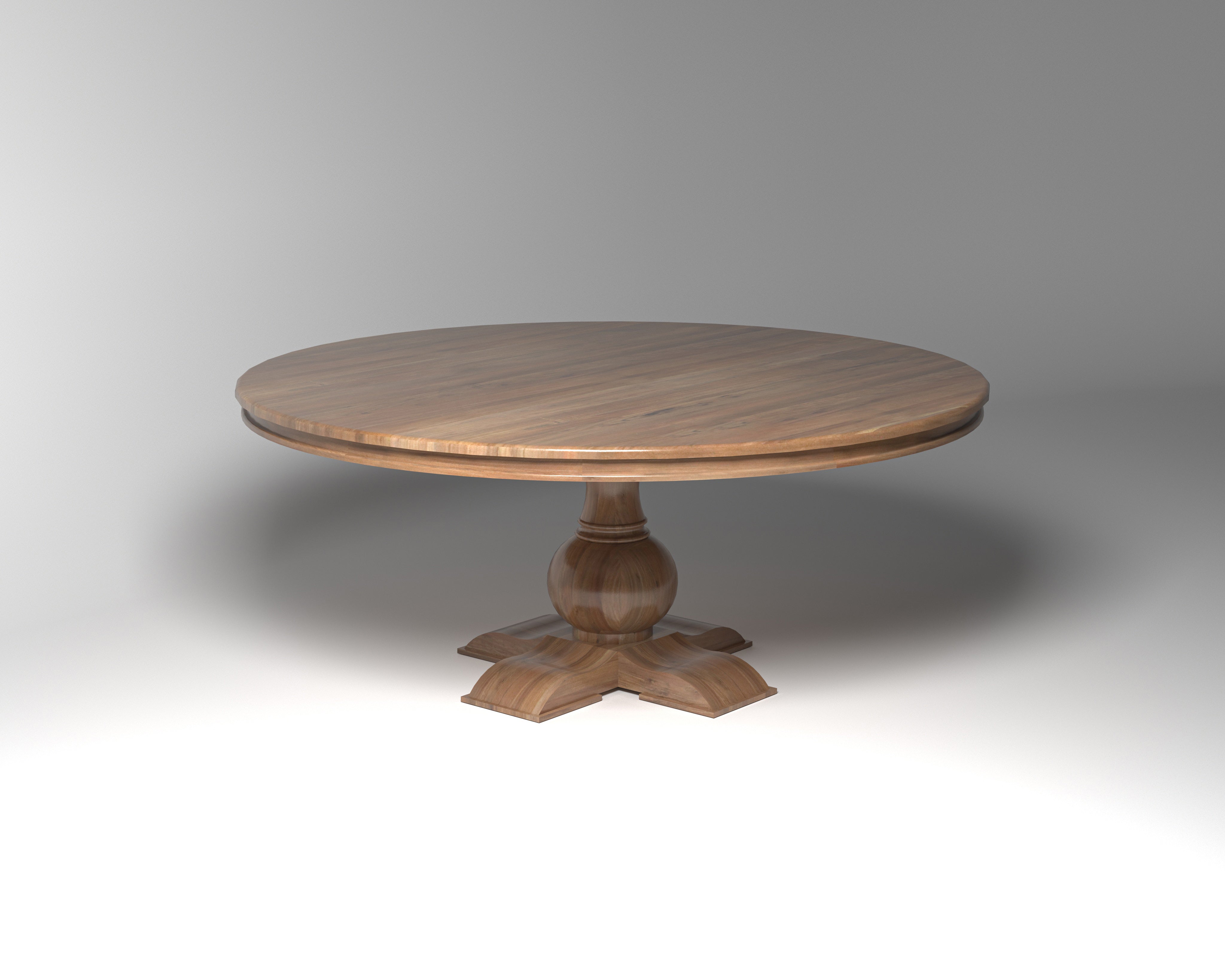 Marcia 72" Round Dining Table - Woodland