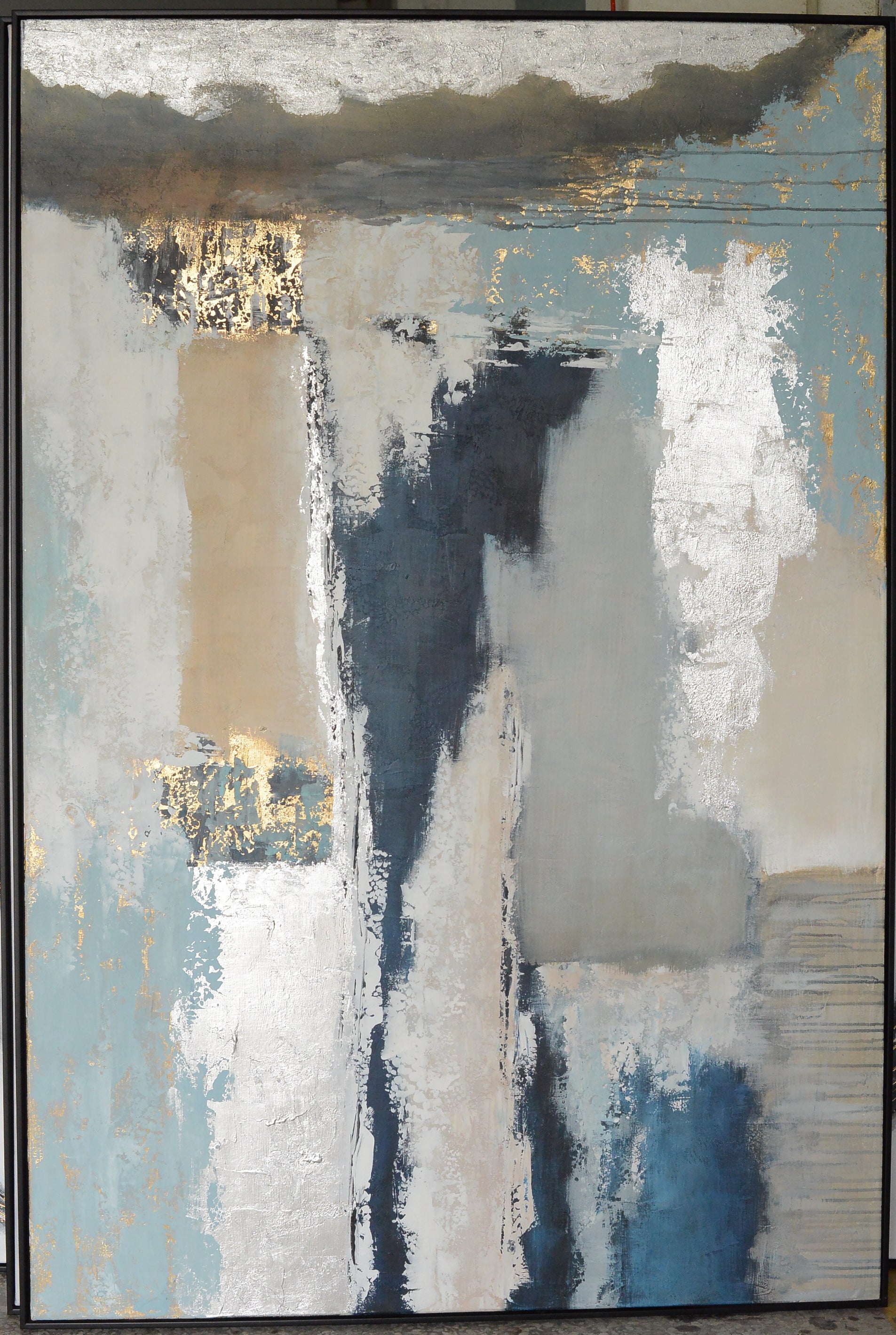 Illusion 72" Hand Painted Framed Art - Classic Carolina Home