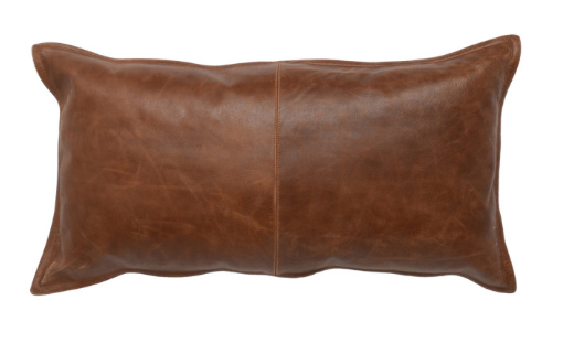 Kona 14x26 Leather Pillow Classic Carolina Home