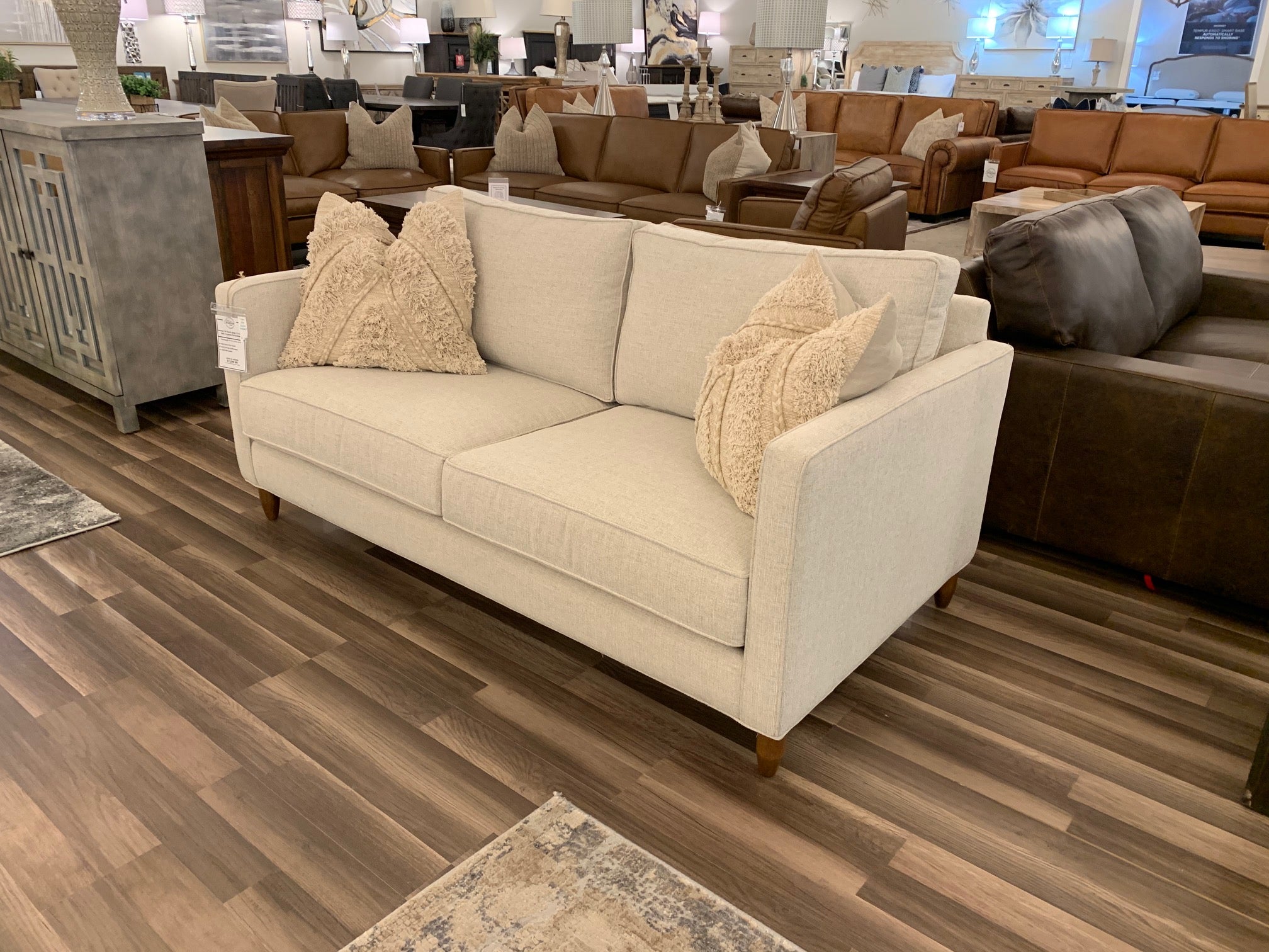 Jeremy Express Ship 70" 2 Cushion Loveseat - Crypton Quicksilver