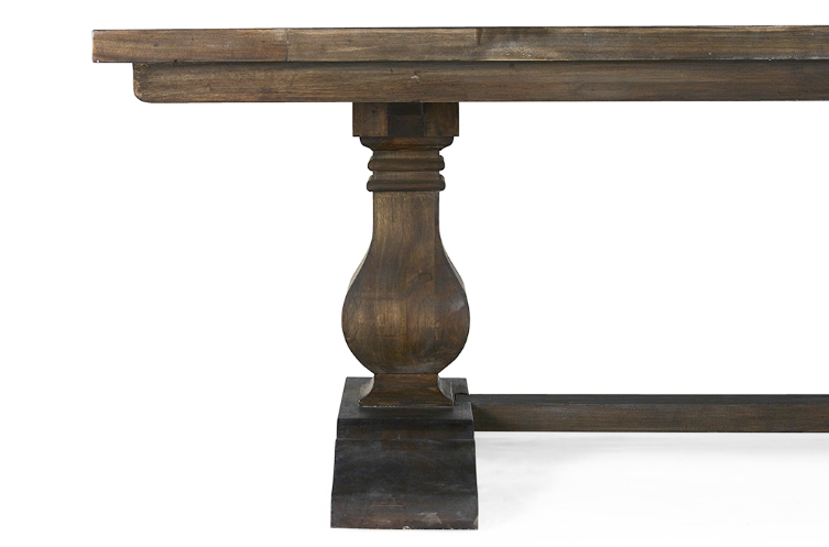 Weston 96" Mahogany Dining Table - Cocoa - Classic Carolina Home