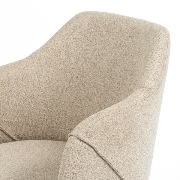 Edney Desk Chair - Oatmeal - Classic Carolina Home