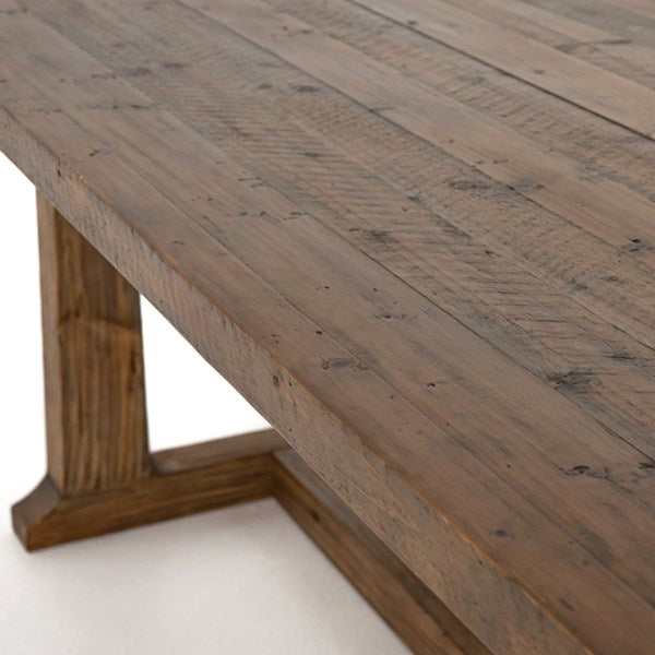 Arturo 110" Reclaimed Pine Dining Table - Classic Carolina Home