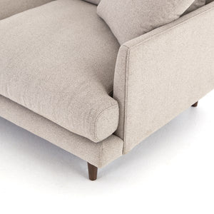 Aster 98" 3 Cushion Sofa - Pewter - Classic Carolina Home