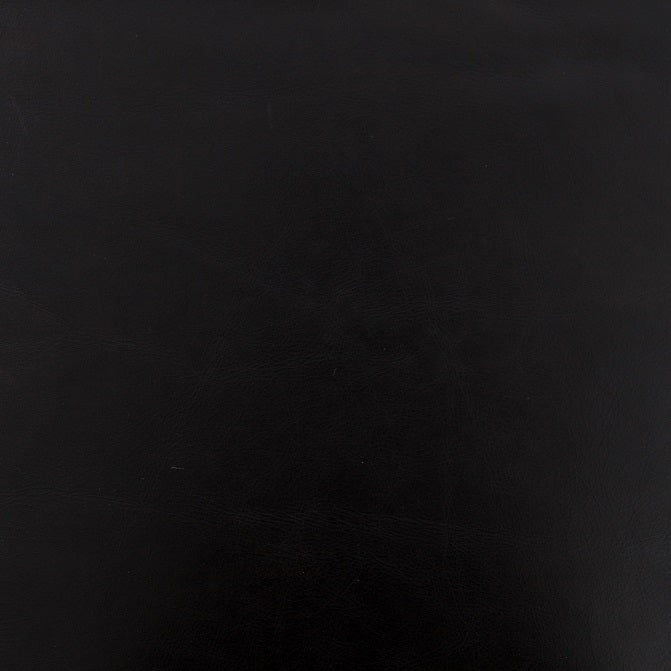 Beaufort 72" Top Grain Leather + Iron Bench - Black - Classic Carolina Home